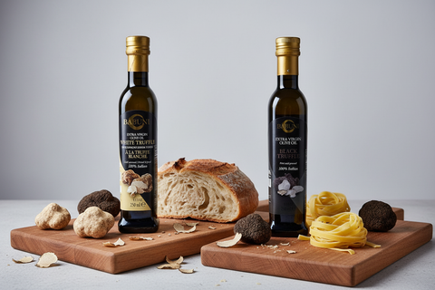 Truffle Oil, Sauce, Salt, Honey, Vinegar
