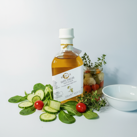 BABUNI White Vinegar Sweet & Sour with culinary props