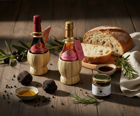 Rosé Vinegar, Aged Truffle Vinegar, Truffle Sauce