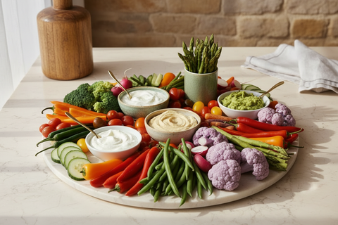 Elevated Editorial Crudité Platter