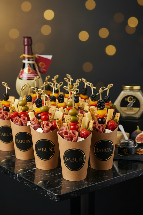 BABUNI Charcuterie Cups Gala - 30 Cups