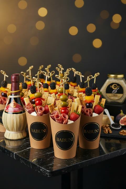 BABUNI Charcuterie Cups Gala - Fixed Bottle