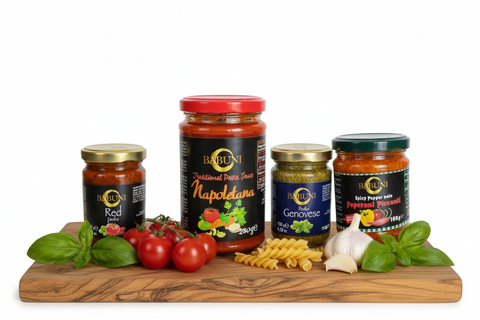 BABUNI Pasta Sauce and Pesto Set