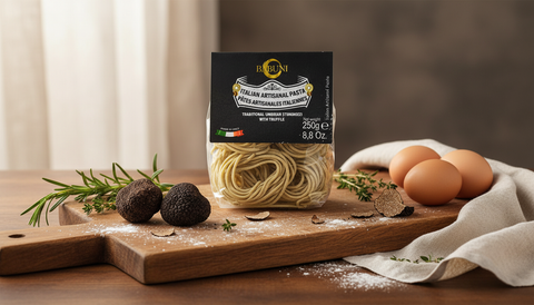 BABUNI Truffle Spaghetti - Corrected Text