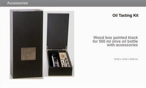Olive Oil Tasting Kit (Gift Box Set with accessories) image 0